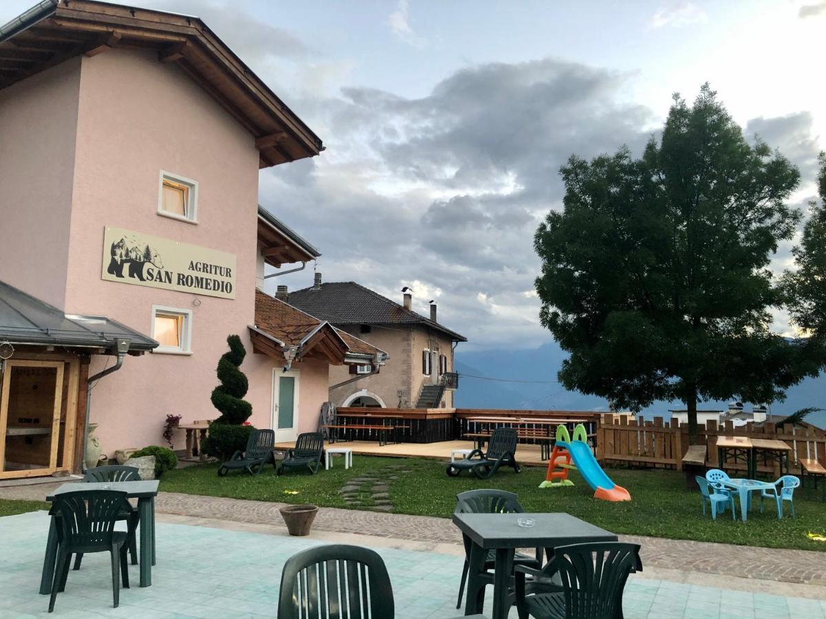 San Romedio Agriturismo Romeno Eksteriør bilde
